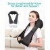 Naipo Shiatsu Back and Neck Massager with Heat Deep Kneading Massage for Neck, Back, Shoulder, Foot and Legs, Use at Home, Car, Office