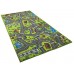 Kids Carpet Playmat Rug City Life Great for Playing with Cars and Toys - Play, Learn and Have Fun Safely - Kids Baby, Children Educational Road Traffic Play Mat, for Bedroom Play Room Game Safe Area