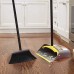 Broom and Dustpan/Broom with Dustpan Combo Set,Standing Dustpan Dust Pan with Long Handle 40"/52" for Home Kitchen Room Office Lobby Indoor Floor Cleaning Broom Dustpan Set Upright